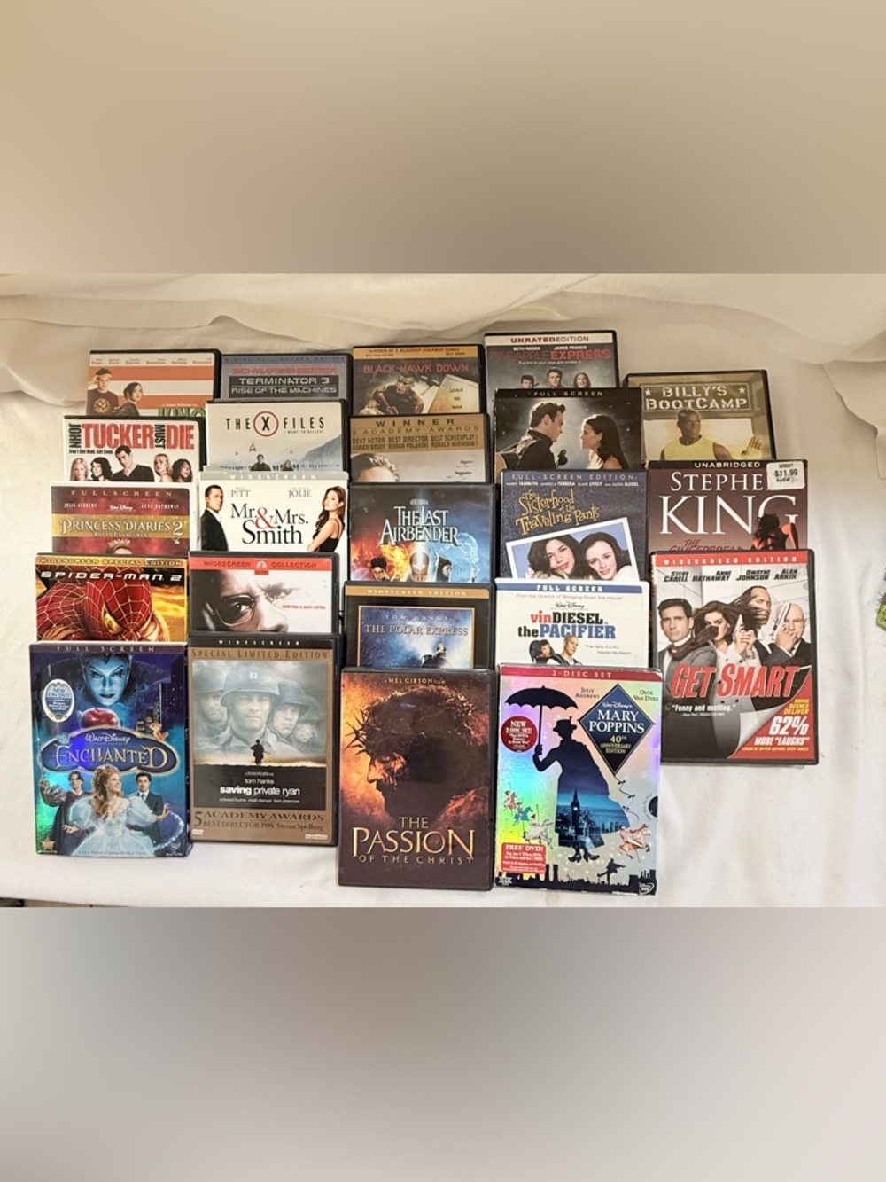DVD Collection Set of 22 Teen to Adult, Action, Si-Fi, Romance, Humor .